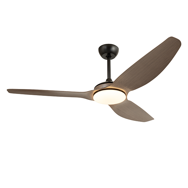 Sussurro Led 3 Blade Dark Wood Ceiling Fan
