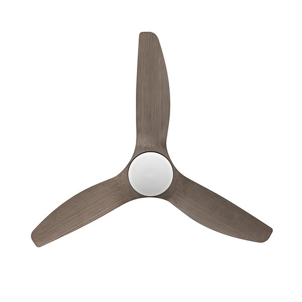 Sussurro Led 3 Blade Dark Wood Ceiling Fan - Image 3